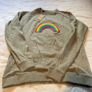 Sugar hill/ModCloth Rainbow Sweatshirt- US 14